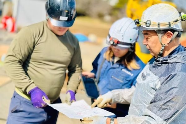 工事している所